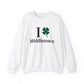 I Clover Middletown /// Middletown Connecticut st patricks unisex sweatshirt // finding connecticut 