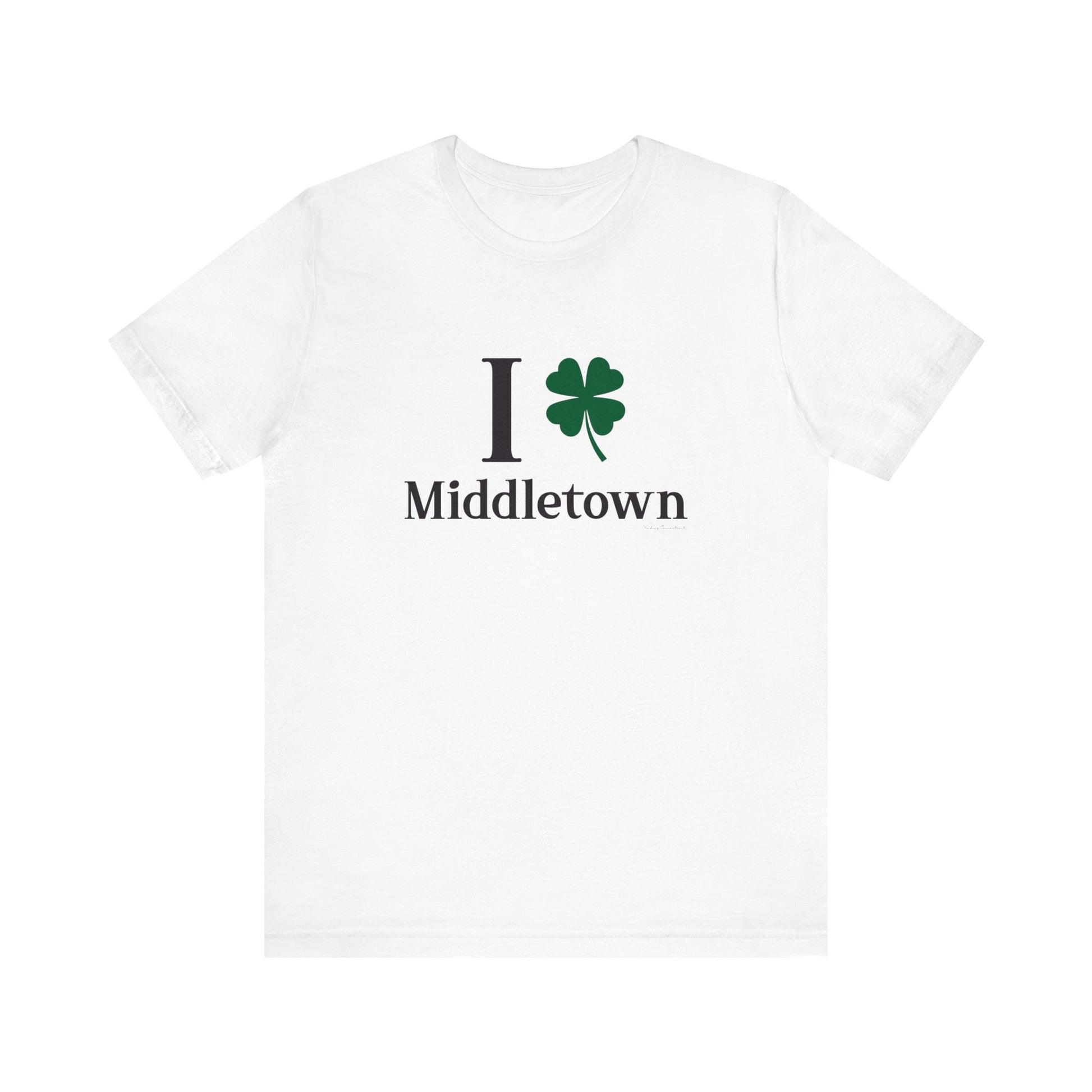 I Clover Middletown /// Middletown Connecticut st patricks unisex t shirt // finding connecticut 
