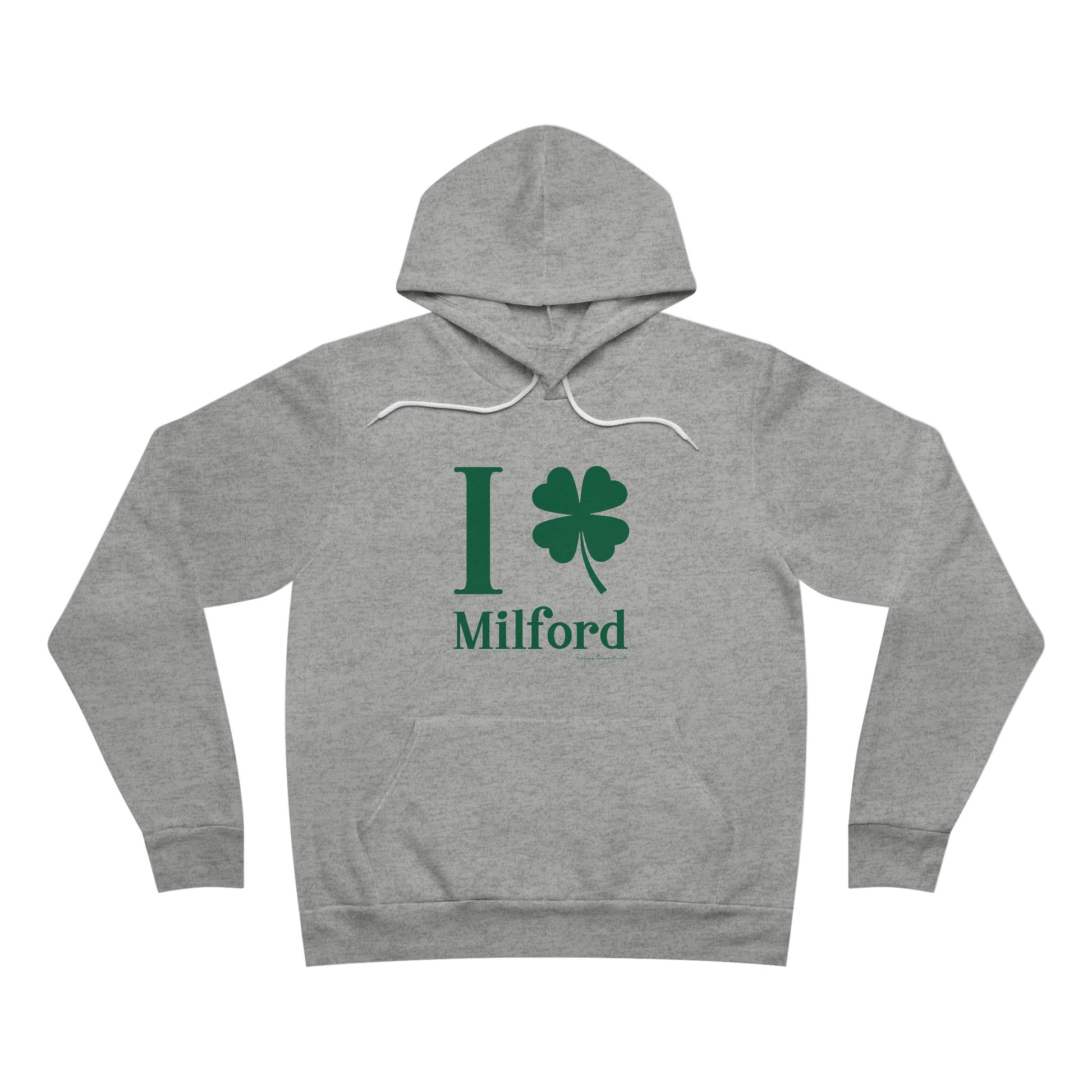 I Clover Milford // Milford Connecticut St Patrick's Day hoodie sweatshirt  // finding connecticut  0 
