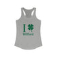 I Clover Milford // Milford Connecticut St Patrick's Day woman's tank top shirt // finding connecticut  