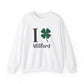 I Clover Milford // Milford Ct St Patrick's Day sweatshirt // finding connecticut 
