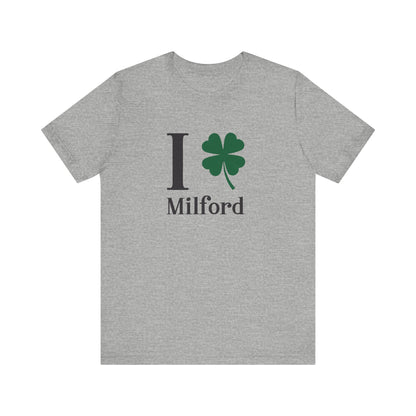 I Clover Milford // Milford Ct St Patrick's Day t shirts  // finding connecticut 