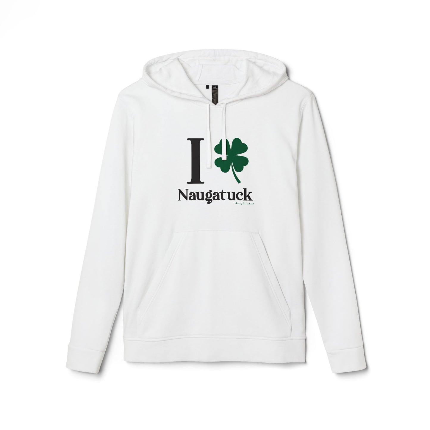 I Clover Naugatuck // Naugatuck CT unisex adidas hoode sweatshirts // finding connecticut 