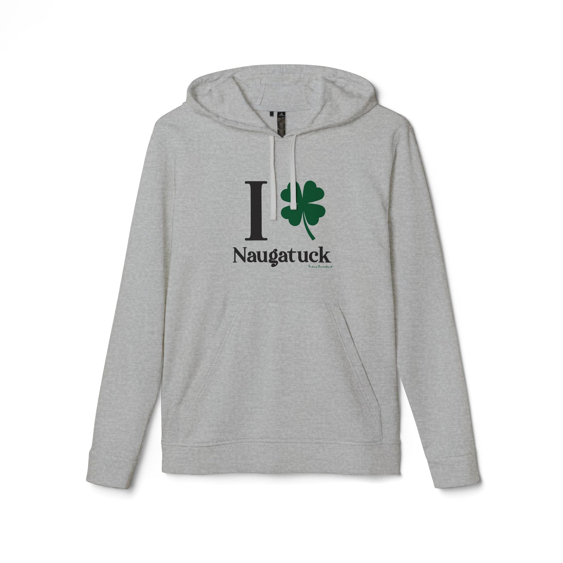 I Clover Naugatuck // Naugatuck CT unisex adidas hoode sweatshirts // finding connecticut 