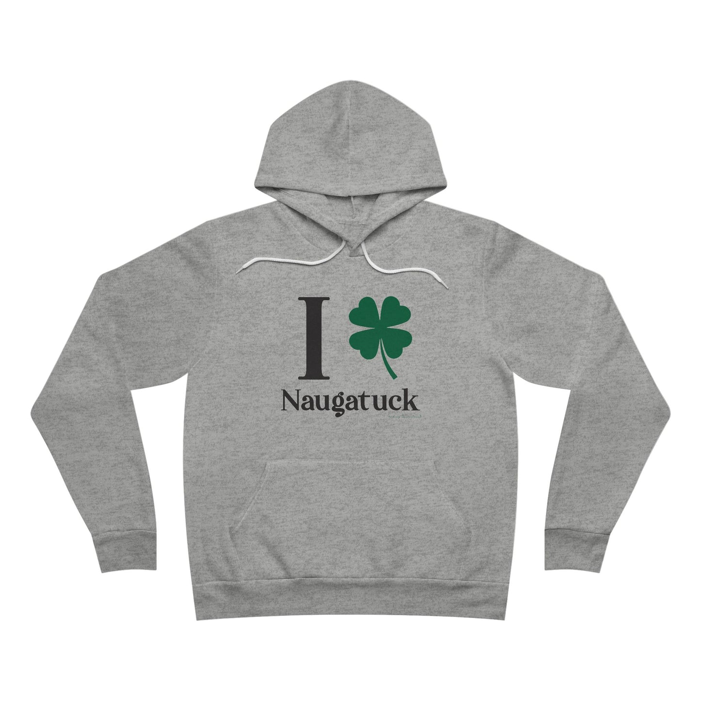 I Clover Naugatuck // Naugatuck CT unisex hoodie sweatshirts  // finding connecticut 