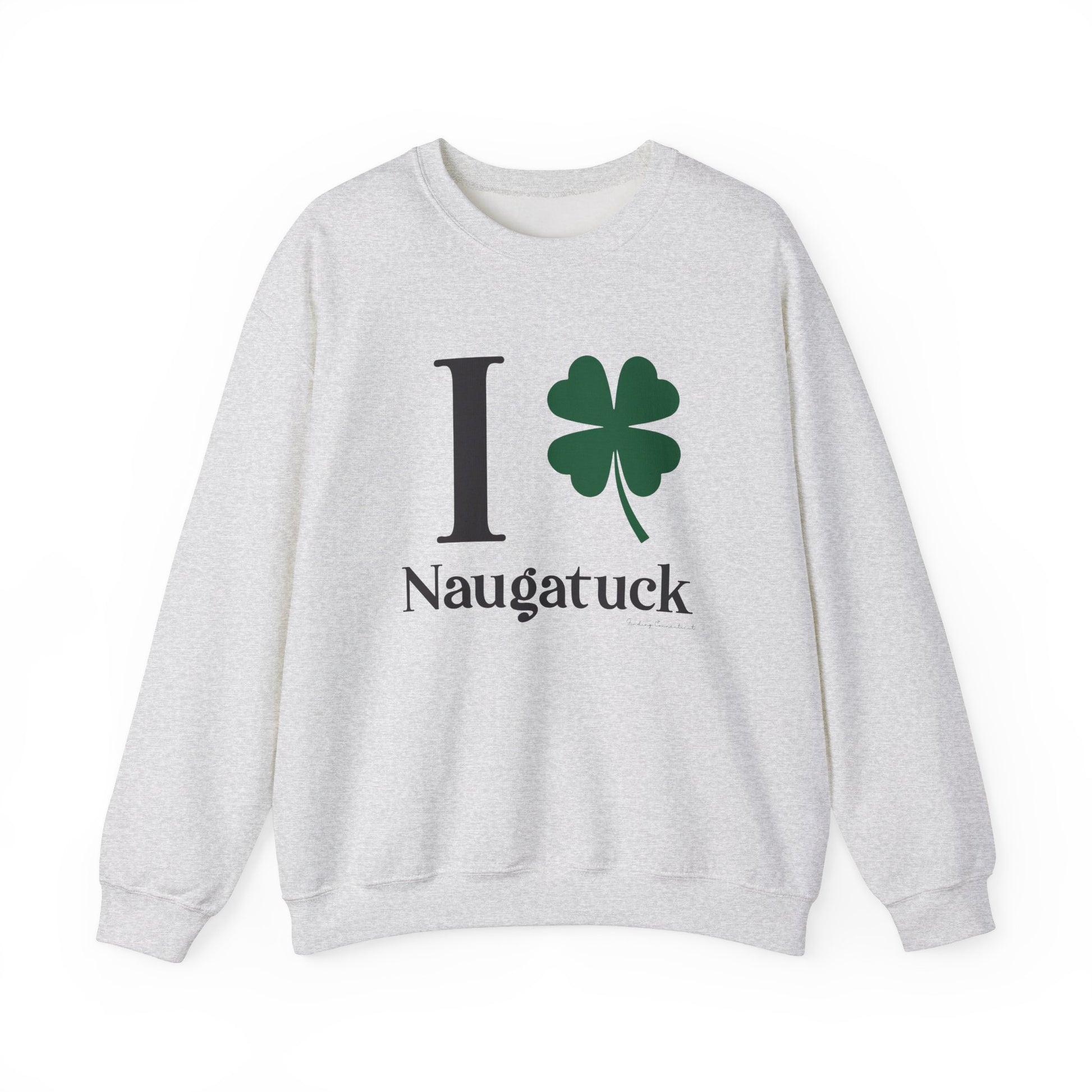 I Clover Naugatuck // Naugatuck CT unisex sweatshirts // finding connecticut 