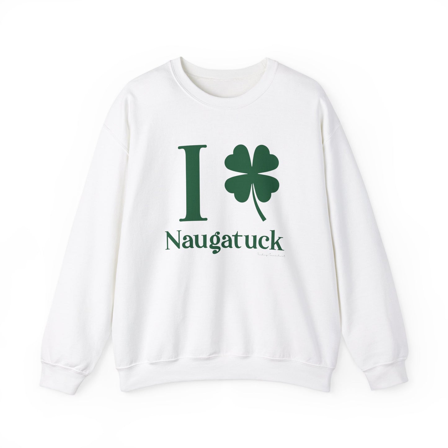 I Clover Naugatuck // Naugatuck Connecticut sweatshirts    // finding connecticut 