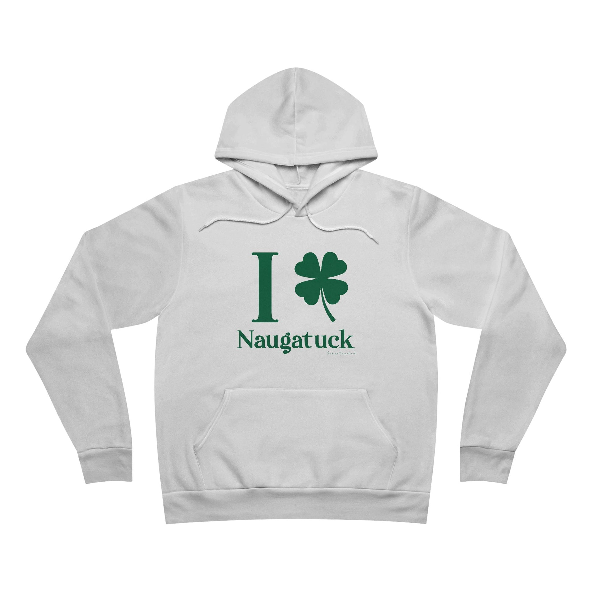 I Clover Naugatuck // Naugatuck Connecticut unisex hoodie sweatshirts    // finding connecticut 