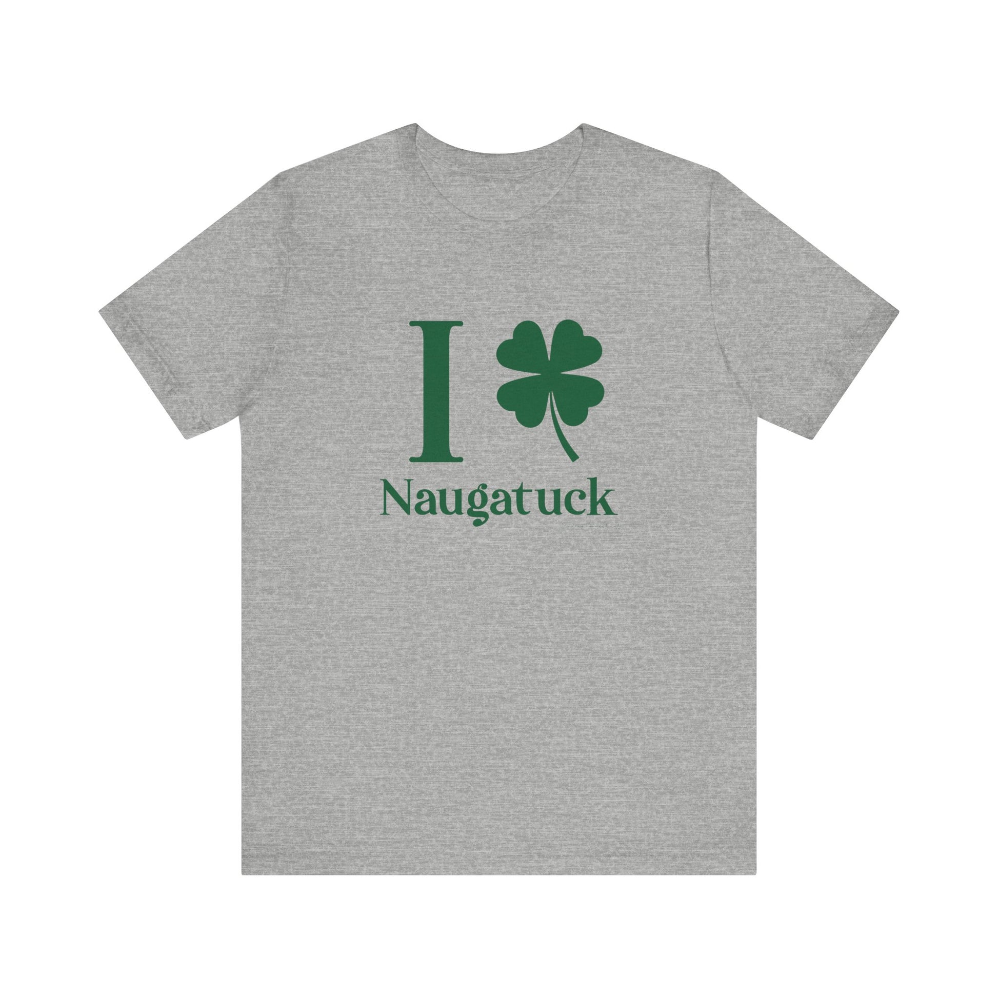 I Clover Naugatuck // Naugatuck Connecticut unisex t shirt    // finding connecticut 