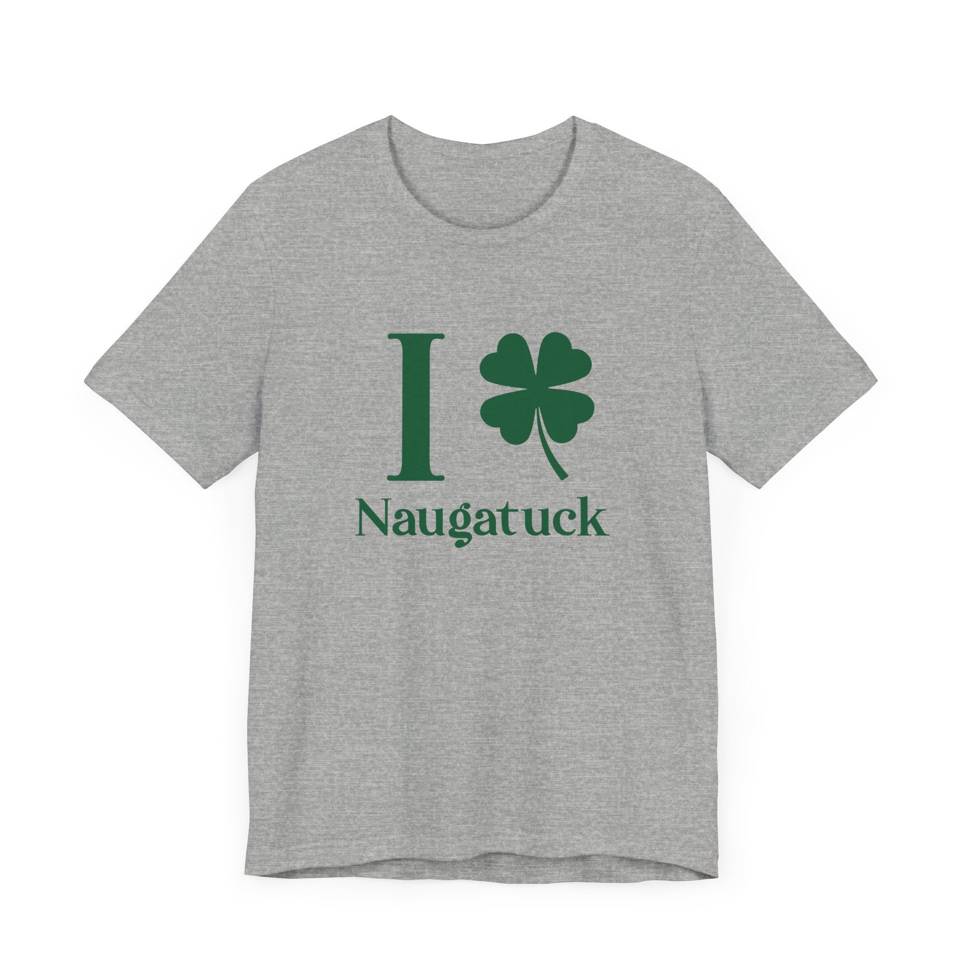 I Clover Naugatuck // Naugatuck Connecticut unisex t shirt    // finding connecticut 