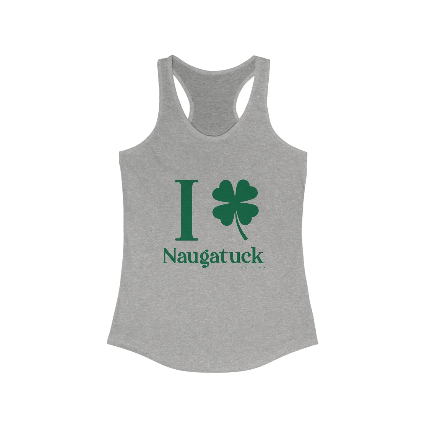 I Clover Naugatuck // Naugatuck Connecticut womens tank top shirts    // finding connecticut 
