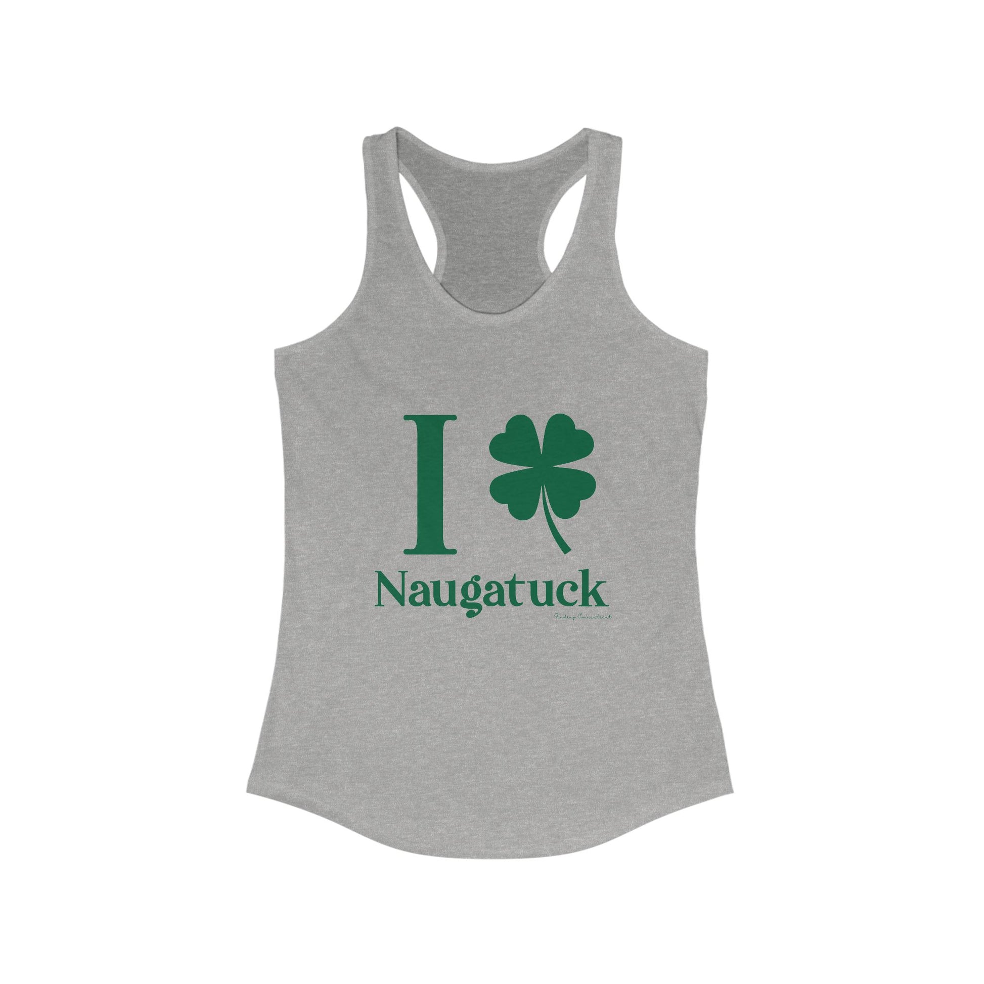 I Clover Naugatuck // Naugatuck Connecticut womens tank top shirts    // finding connecticut 