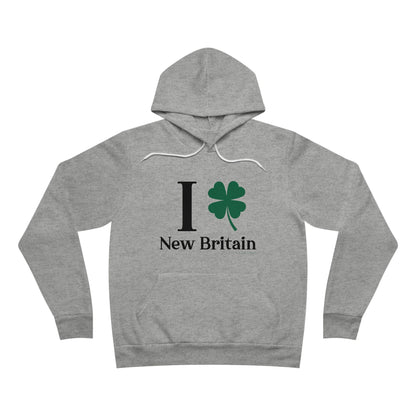 I Clover New Britain // New Britain CT unisex hoodie sweatshirt  // finding connecticut 