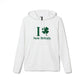 I Clover New Britain // New Britain Connecticut st. Patrick's day merch adidas hoodie sweatshirt // finding connecticut   