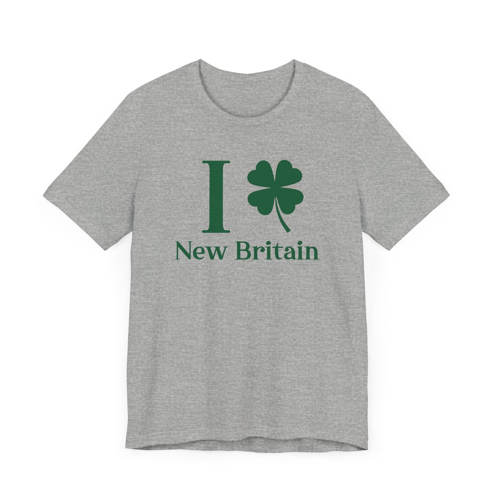 I Clover New Britain // New Britain Connecticut st. Patrick's day merch unisex t shirt // finding connecticut  