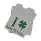 I Clover New Britain // New Britain Connecticut st. Patrick's day merch unisex t shirt // finding connecticut  