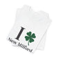 I Clover New Milford // New Milford Connecticut unisex t shirt  // Finding Connecticut 