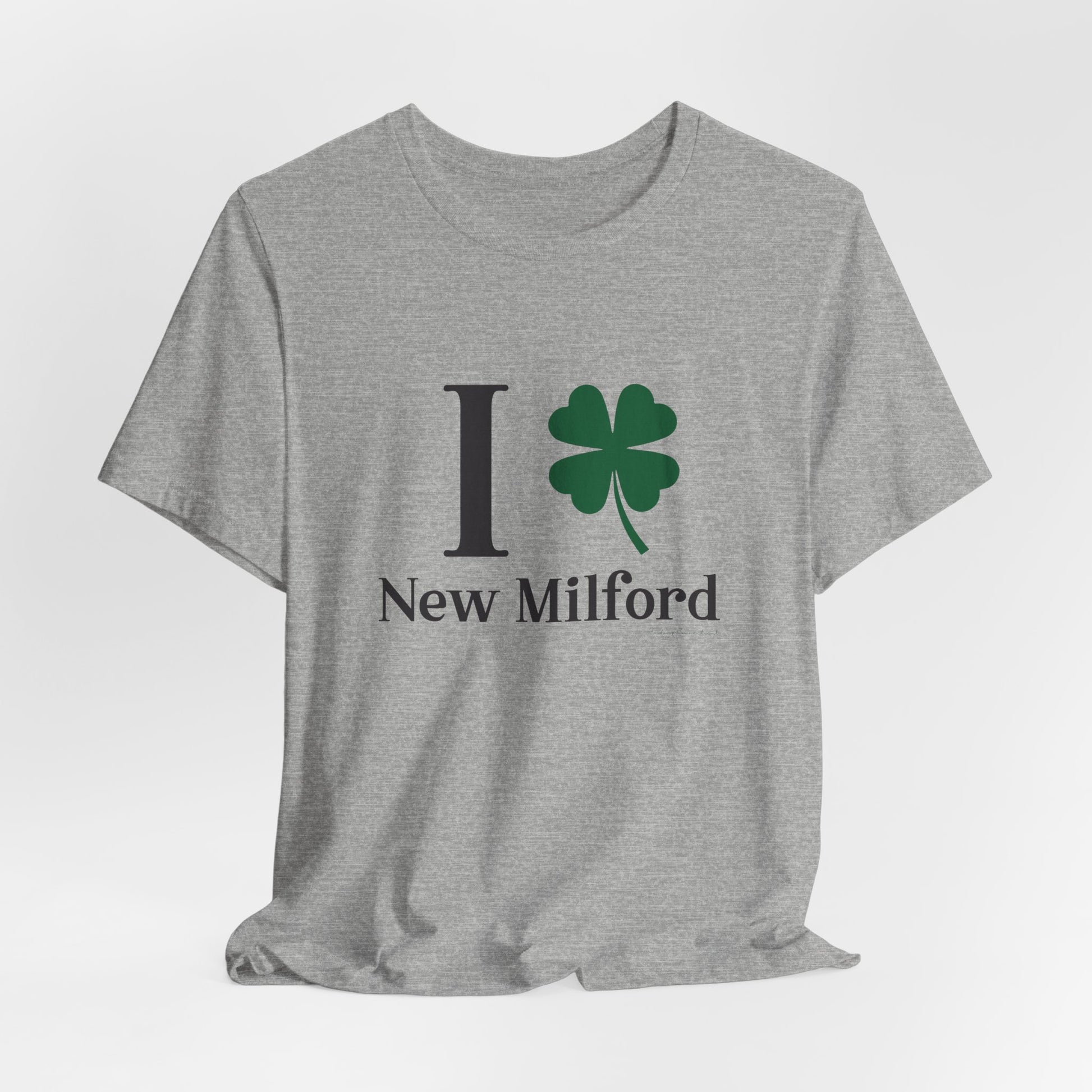 I Clover New Milford // New Milford Connecticut unisex t shirt  // Finding Connecticut 