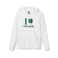 I Clover Norwich // Norwich Connecticut Adidas hoodie sweatshirt   // finding connecticut  