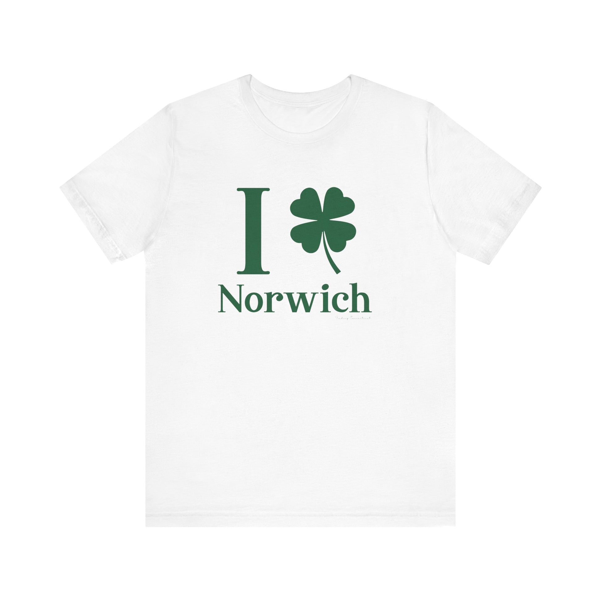 I Clover Norwich // Norwich Connecticut unisex t shirts    // finding connecticut 