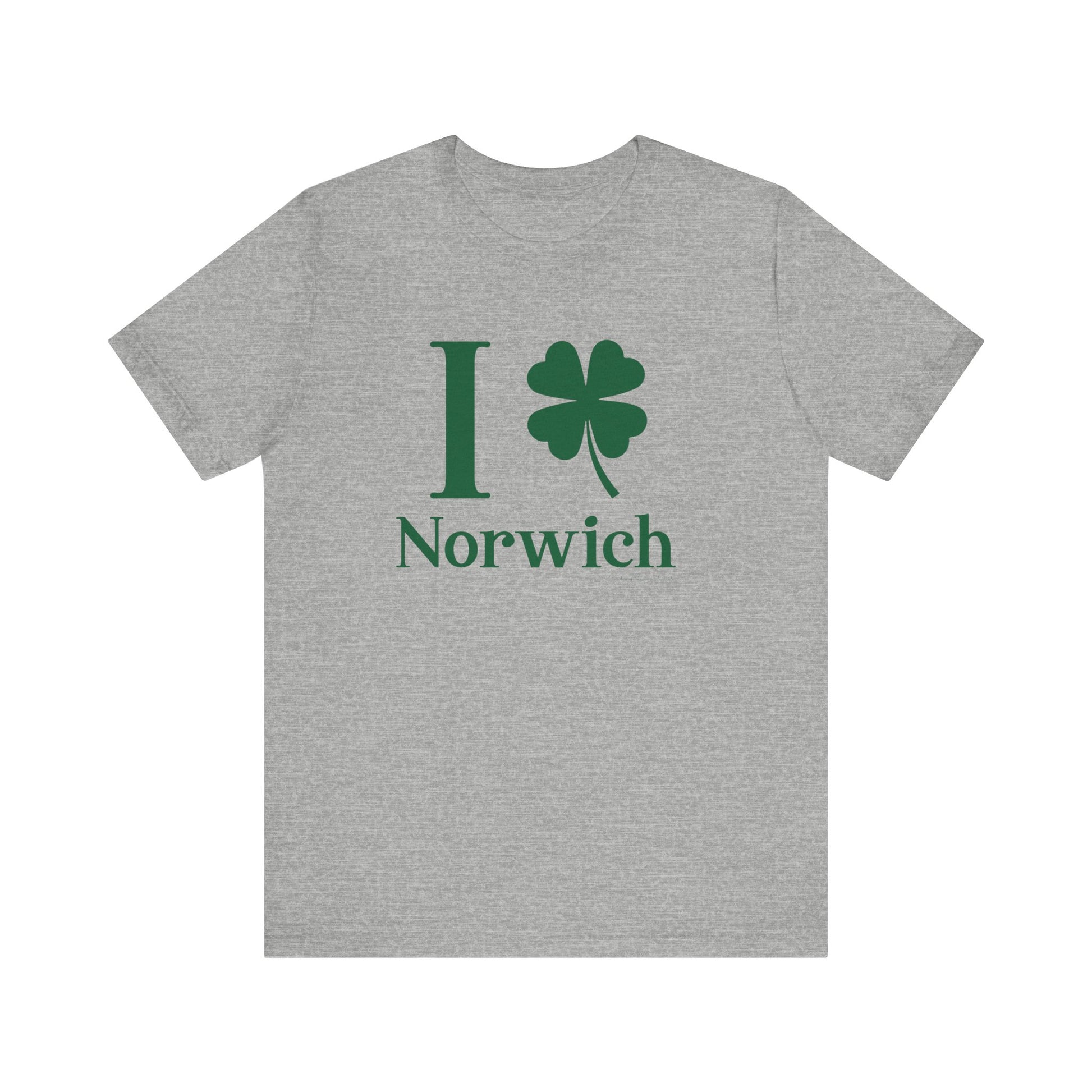 I Clover Norwich // Norwich Connecticut unisex t shirts    // finding connecticut 