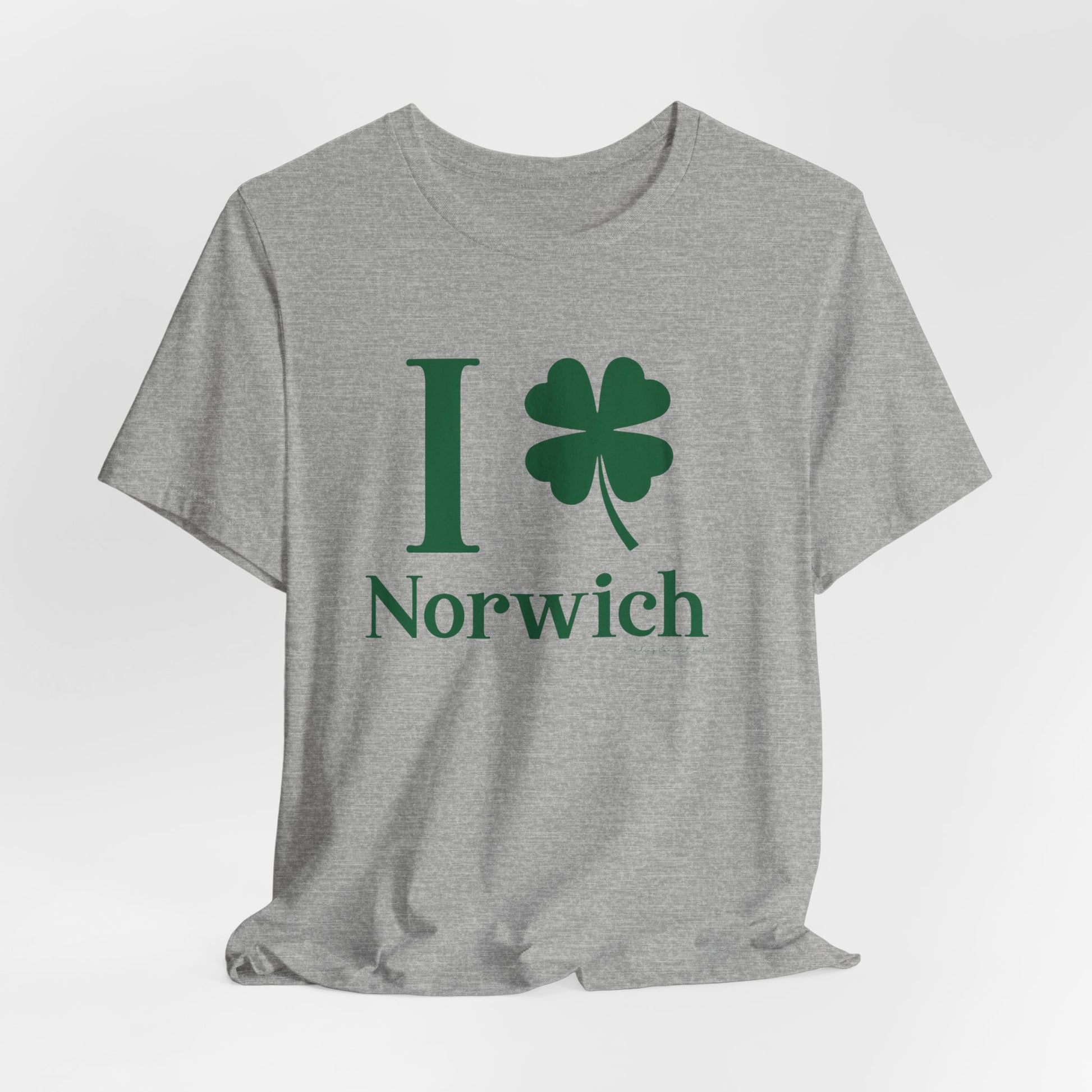 I Clover Norwich // Norwich Connecticut unisex t shirts    // finding connecticut 