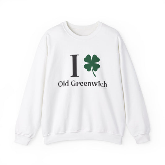 I Clover Old Greenwich // Old Greenwich - Greenwich Connecticut unisex sweatshirt / finding connecticut  