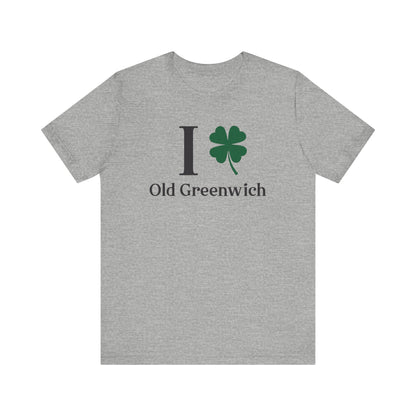 I Clover Old Greenwich // Old Greenwich - Greenwich Connecticut unisex t shirt // finding connecticut 