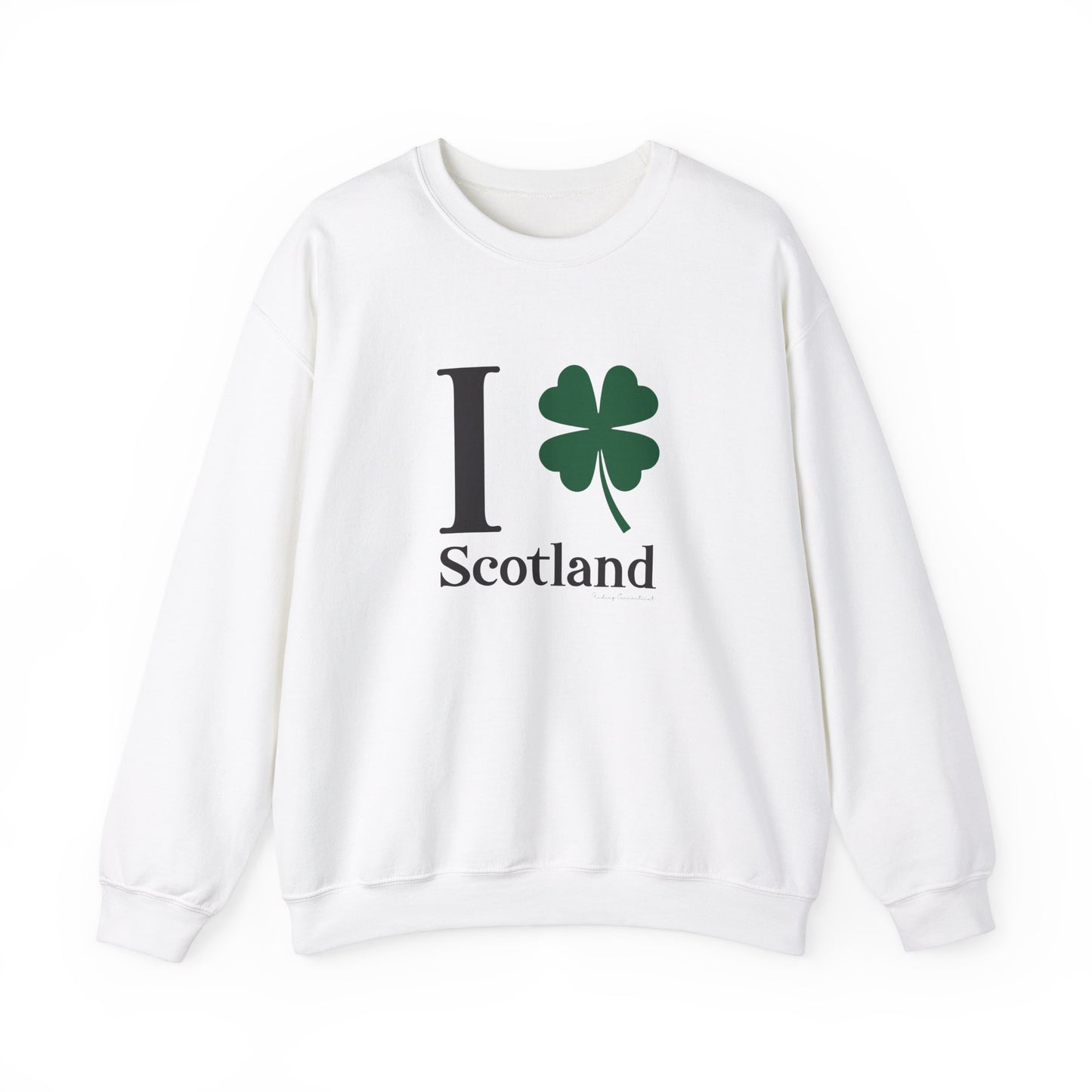 I Clover Scotland // Scotland CT unisex sweatshirts // finding connecticut 