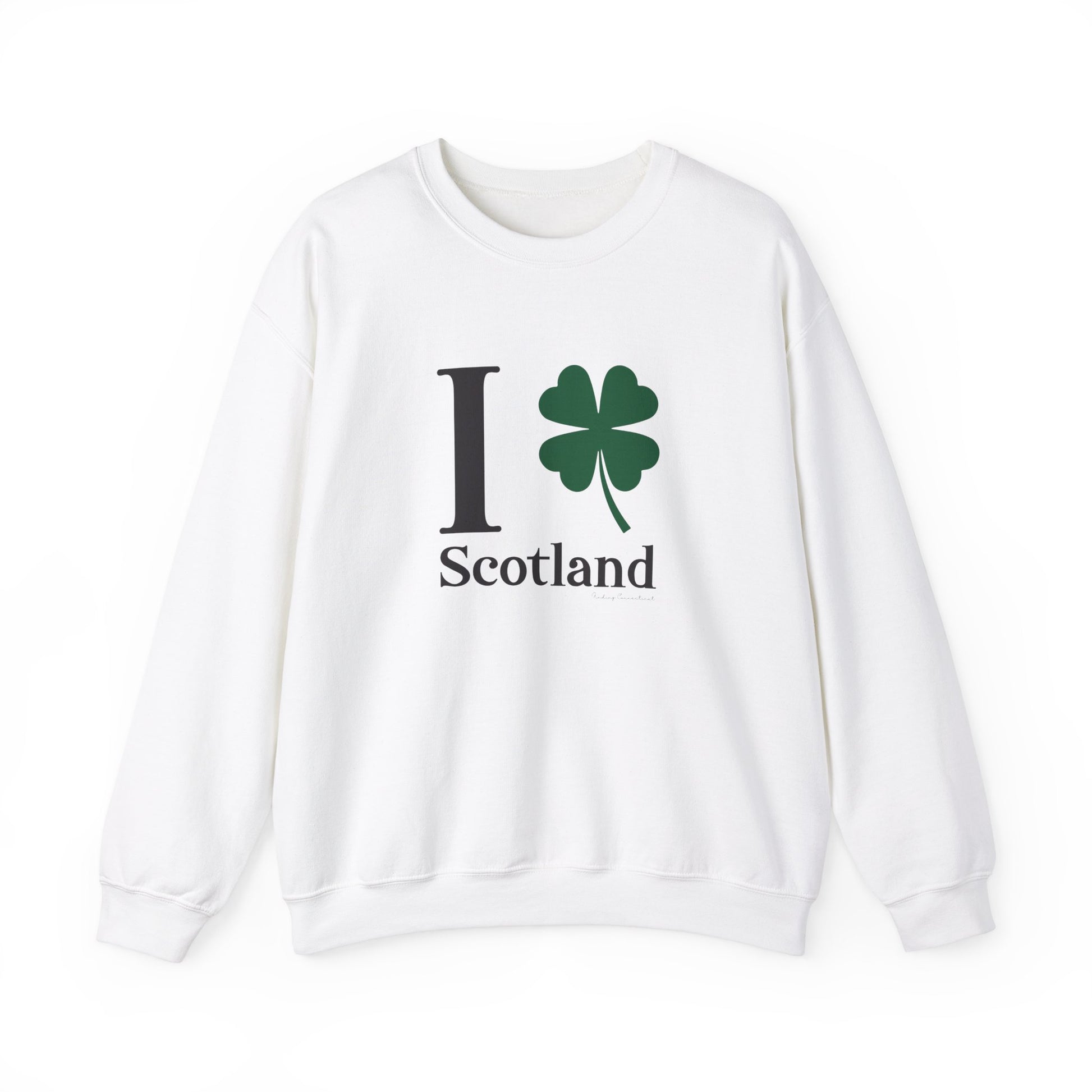 I Clover Scotland // Scotland CT unisex sweatshirts // finding connecticut 