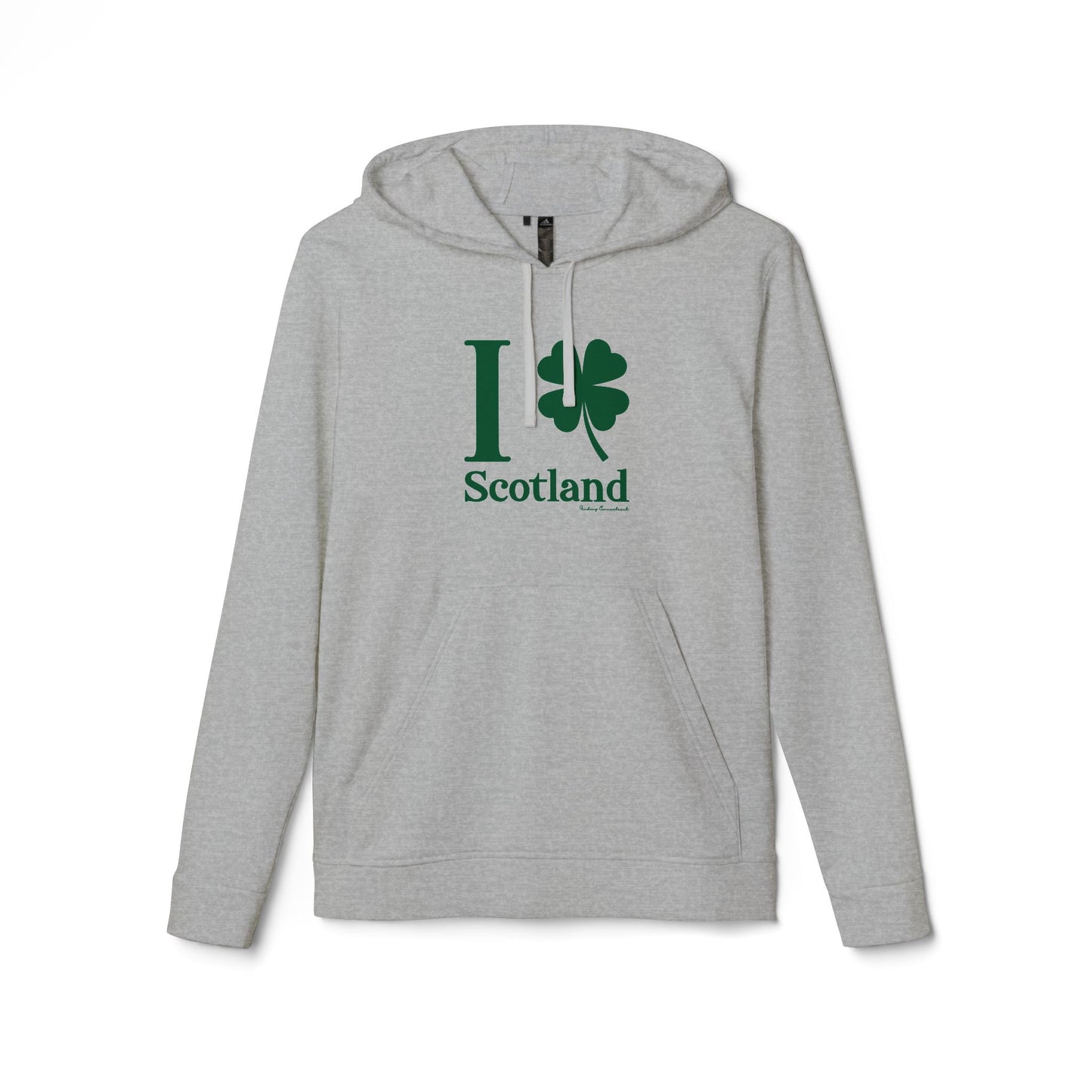 I Clover Scotland // Scotland Connecticut unisex  Adidas hoodie sweatshirt   // finding connecticut 