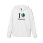 I Clover Simsbury // simsbury connecticut unisex adidas hoodie sweatshirt // finding connecticut 
