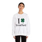 I Clover Stratford // Stratford CT unisex sweatshirts   // finding connecticut  