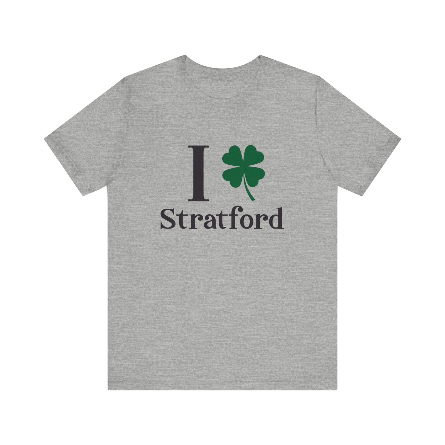 I Clover Stratford // Stratford CT unisex t shirts  // finding connecticut  