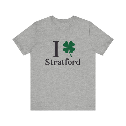 I Clover Stratford // Stratford CT unisex t shirts  // finding connecticut  