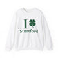 I Clover Stratford // Stratford Connecticut unisex sweatshirts  // finding connecticut 