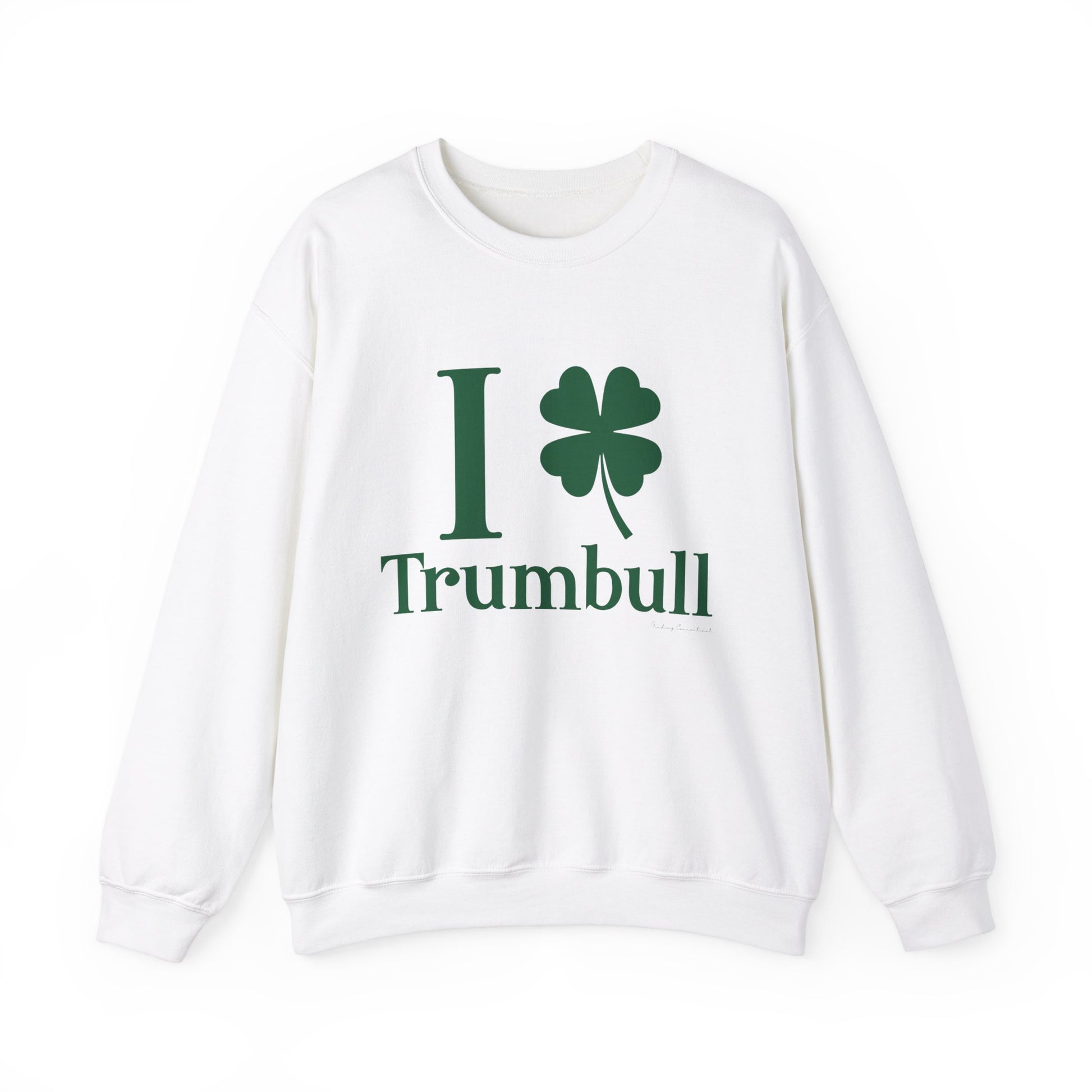 I Clover Trumbull // Trumbull connecticut  sweatshirt /// finding Connecticut  