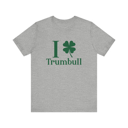 I Clover Trumbull // Trumbull connecticut  t shirt /// finding Connecticut  
