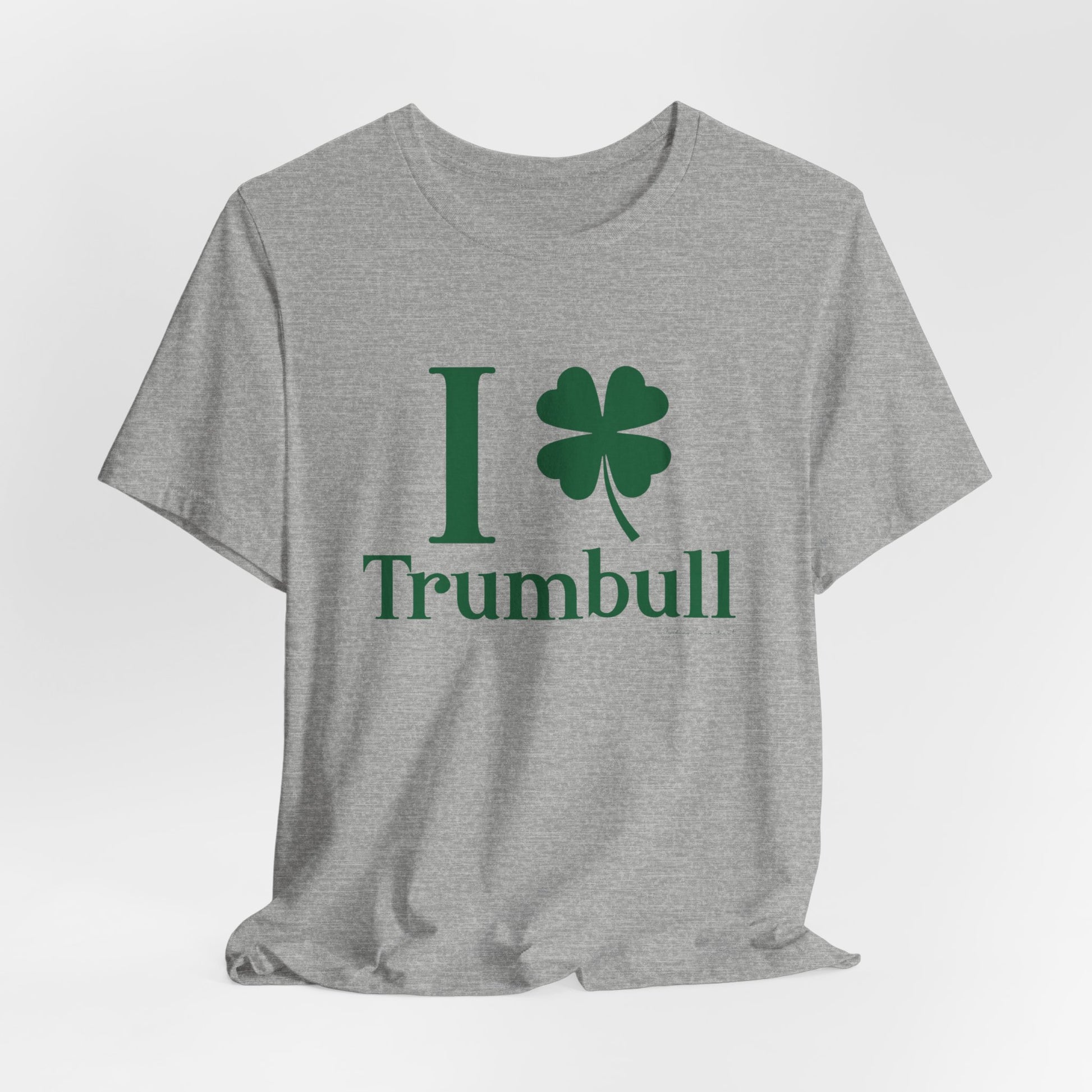 I Clover Trumbull // Trumbull connecticut  t shirt /// finding Connecticut  