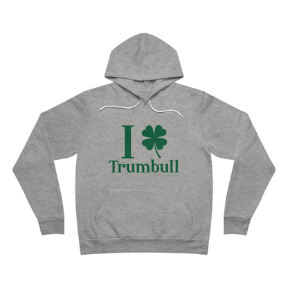 I Clover Trumbull // Trumbull connecticut unisex hoodie sweatshirt  /// finding Connecticut   