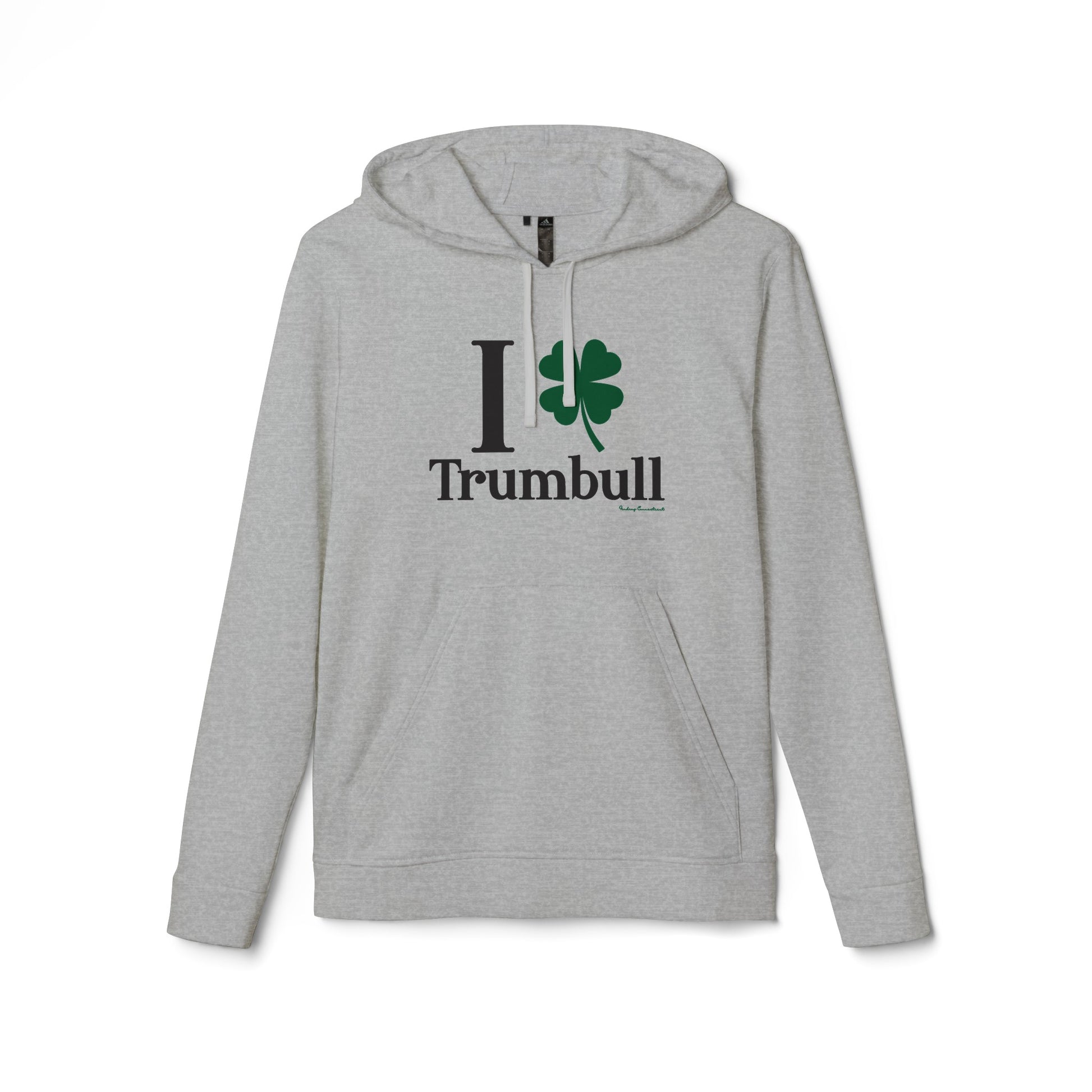 I Clover Trumbull // Trumbull ct st Patrick's day Adidas hoodie sweatshirt  /// finding Connecticut   