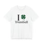 I Clover Trumbull // Trumbull ct st Patrick's day t shirts /// finding Connecticut   