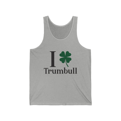 I Clover Trumbull // Trumbull ct st Patrick's day tank top shirts  /// finding Connecticut    