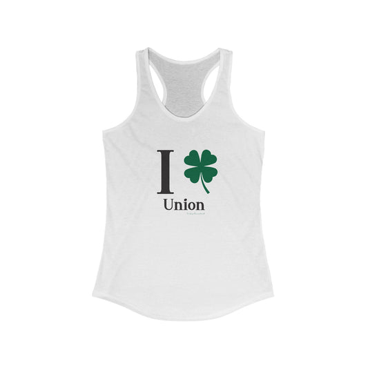 I Clover Union CT // Union CT womens tank top shirt // Finding connecticut 