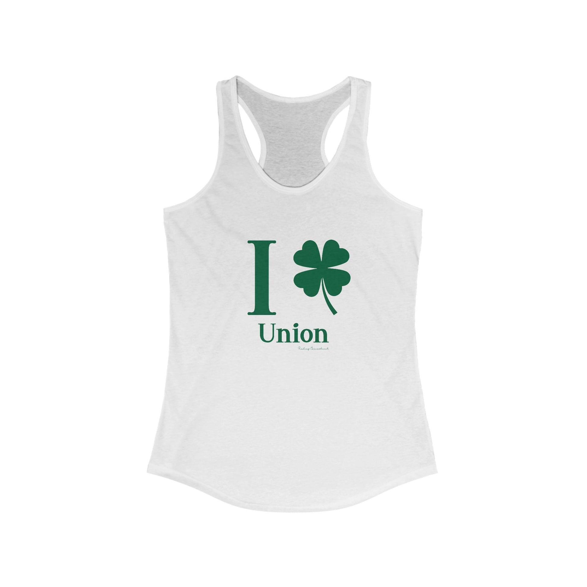 I Clover Union // Union connecticut womens tank top shirt // finding connecticut 