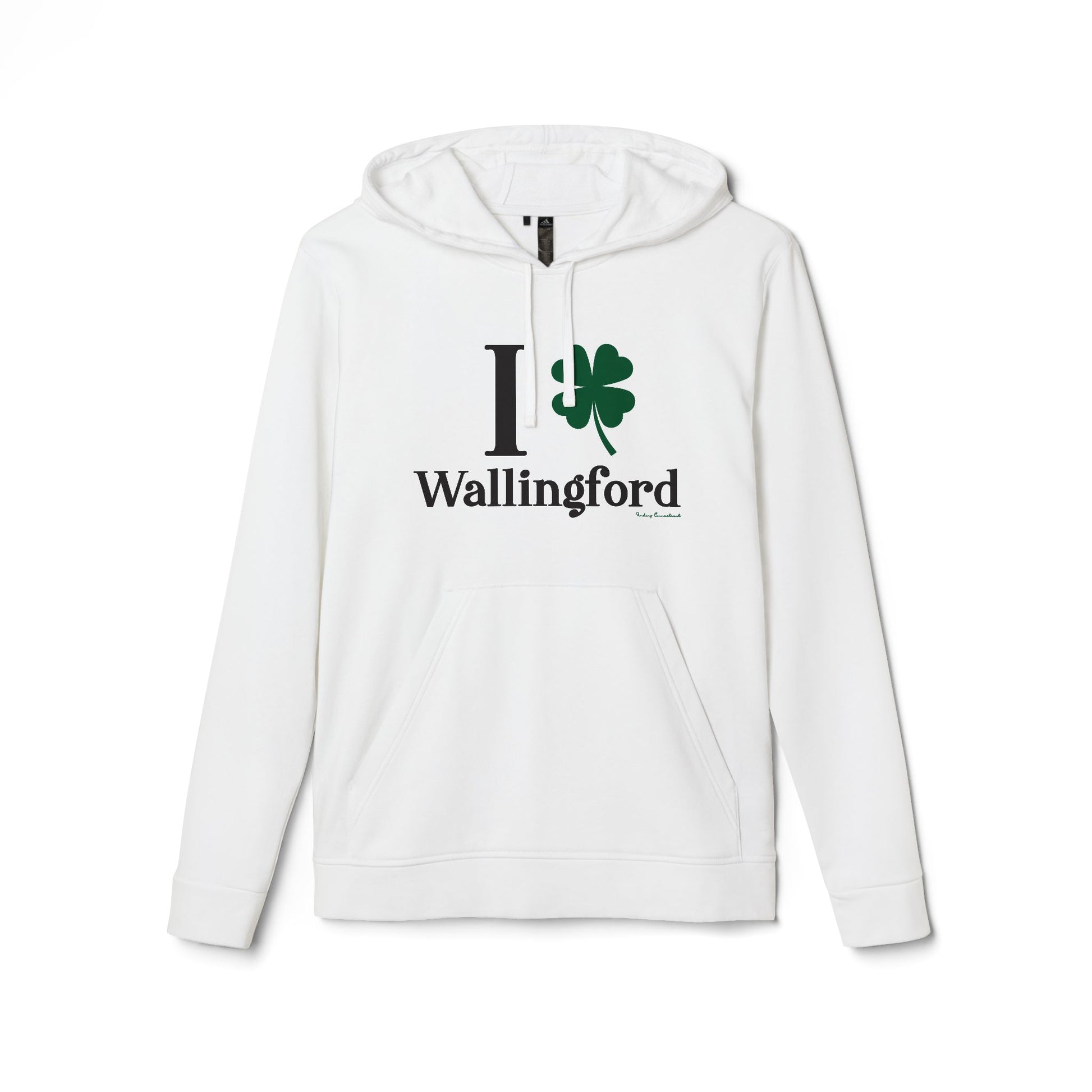 I Clover Wallingford // Wallingford CT Adidas hoodie sweatshirt // finding connecticut 