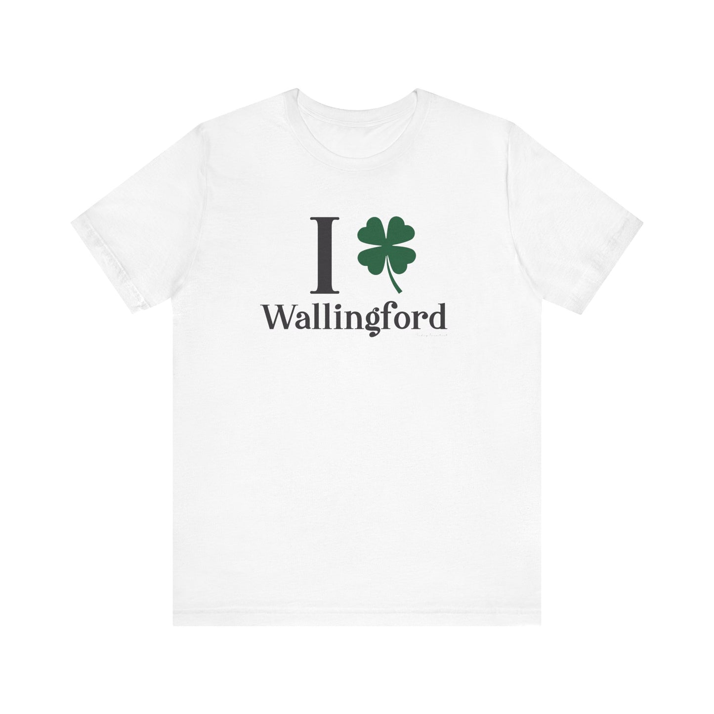 I Clover Wallingford // Wallingford CT t shirt   // finding connecticut 