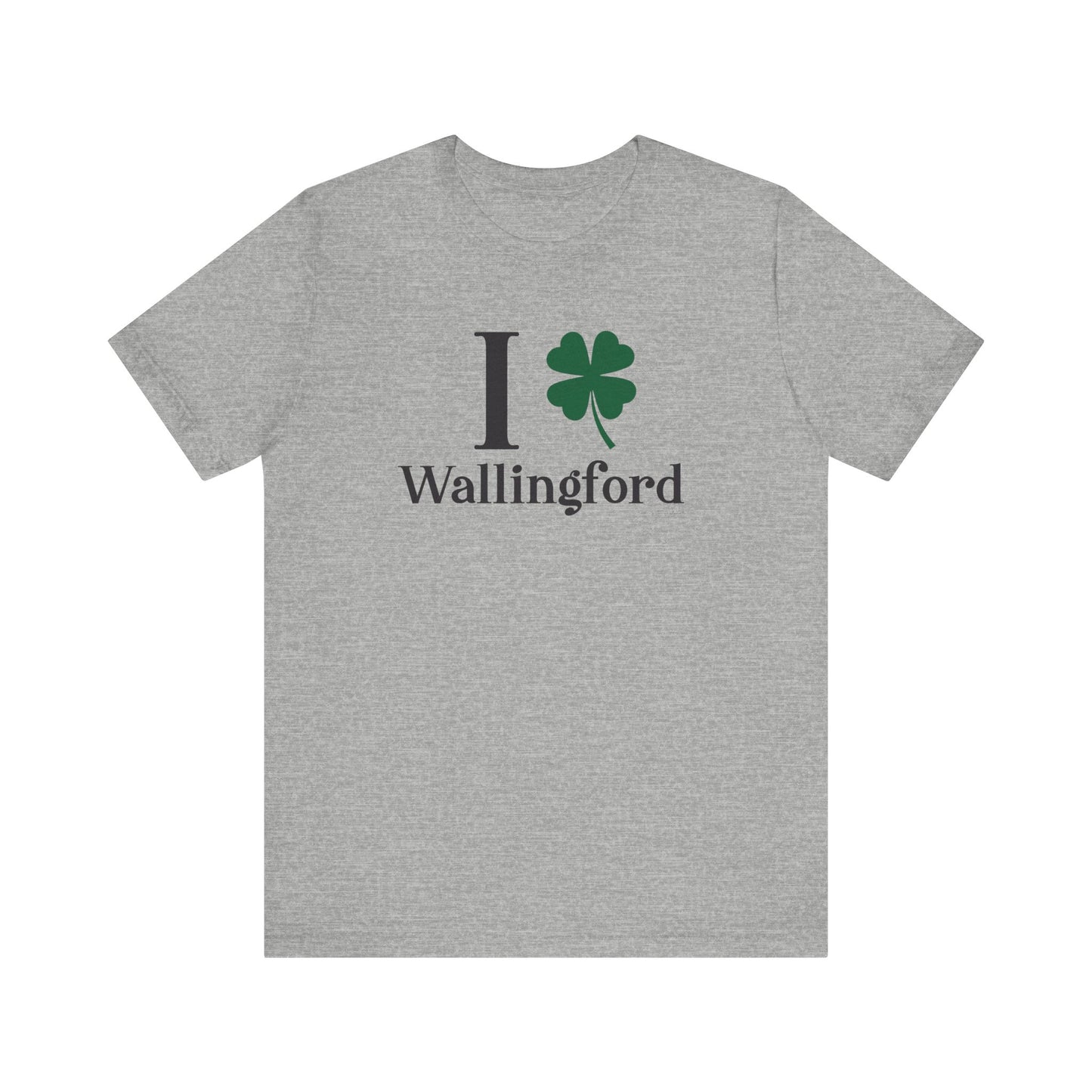 I Clover Wallingford // Wallingford CT t shirt   // finding connecticut 