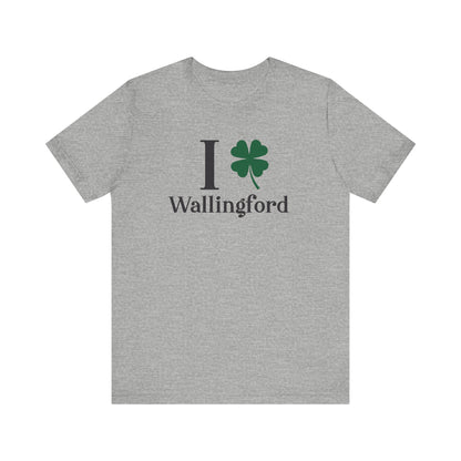 I Clover Wallingford // Wallingford CT t shirt   // finding connecticut 