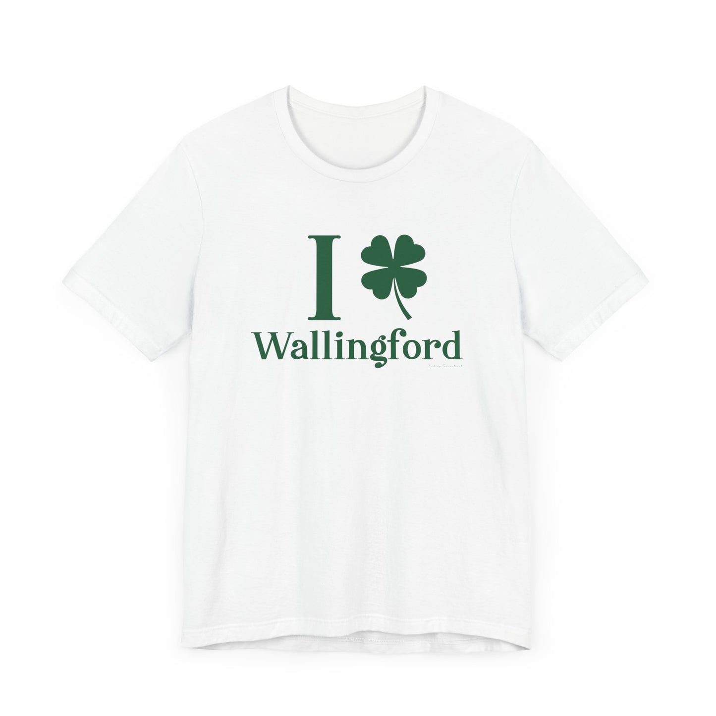 I Clover Wallingford // Wallingford connecticut T shirt // finding connecticut  